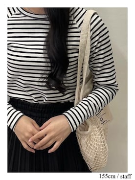 「OMNES（オムネス）のアイテム」を使った、omnes_staffさん（レディース・155cm）の春コーディネート