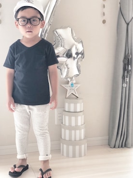 souta☆さん（キッズ・100cm）の夏コーディネート