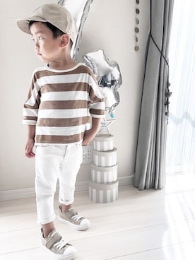 souta☆さん（キッズ・100cm）の夏コーディネート