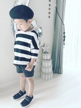 souta☆さん（キッズ・100cm）の夏コーディネート