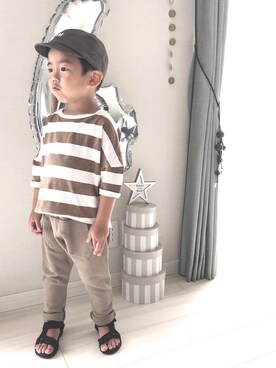 souta☆さん（キッズ・100cm）の夏コーディネート