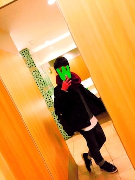 「a.v.v（アーヴェヴェ）のアイテム（ジャケット/アウター）」を使った、Mr.WSさん（メンズ・170cm）の冬コーディネート