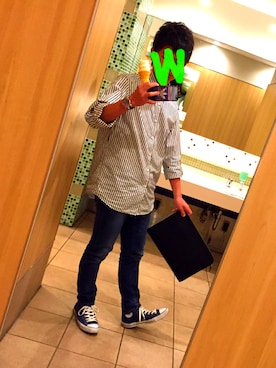 「マクドナルド」｜「アイテム（その他）」を使った、Mr.WSさん（メンズ・170cm）の春コーディネート