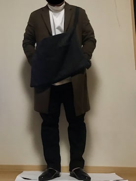 moumouさん（メンズ・170cm）の冬コーディネート