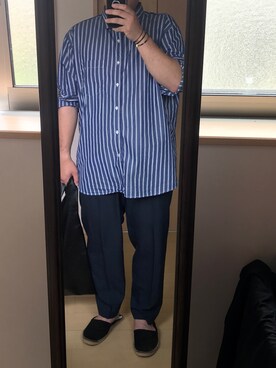 moumouさん（メンズ・170cm）の夏コーディネート