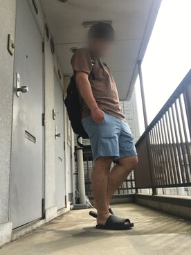 moumouさん（メンズ・170cm）の夏コーディネート