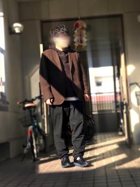 moumouさん（メンズ・170cm）の冬コーディネート