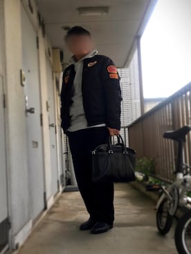「SCOTCH & SODA（スコッチ アンド ソーダ）のアイテム（ジャケット/アウター）」を使った、moumouさん（メンズ・170cm）の冬コーディネート