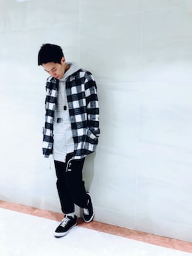 「HELIOT EMIL」｜「アイテム（ジャケット/アウター）」を使った、akihiro_okadaさん（メンズ・174cm）の秋コーディネート