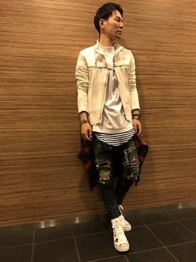 akihiro_okadaさん（メンズ・174cm）の夏コーディネート