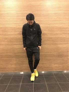 「アイテム（ブルゾン）」を使った、akihiro_okadaさん（メンズ・174cm・30代）の秋コーディネート