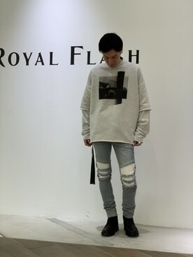 「BENTAVERNITI UNRAVELPROJECT」｜akihiro_okadaさん（メンズ・174cm）の冬コーディネート
