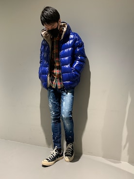 「CONVERSE ALL STAR（コンバースオールスター）のアイテム（スニーカー）」を使った、akihiro_okadaさん（メンズ・174cm・30代）の秋コーディネート