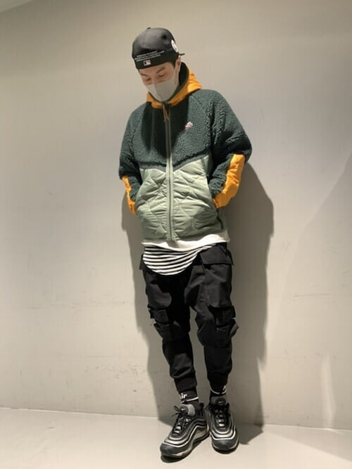 Akihiro Okada Royal Flash 名古屋 Nikeのブルゾンを使ったコーディネート Wear