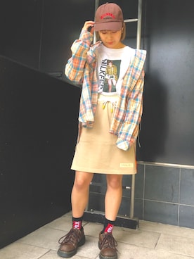 林 萌花さん（レディース・159cm）の春コーディネート