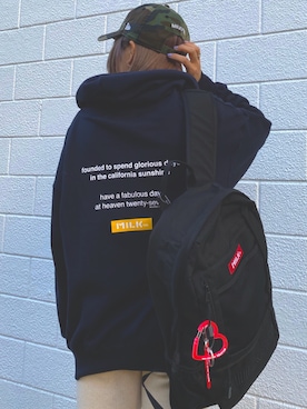 林 萌花さん（レディース・159cm）の春コーディネート