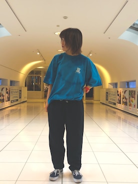 林 萌花さん（レディース・159cm）の夏コーディネート