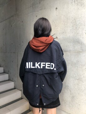 林 萌花さん(レディース・159cm)の秋コーディネート