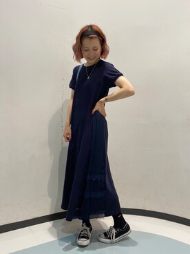 林 萌花さん（レディース・159cm）の春コーディネート