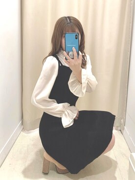 Misaki🌷さん（レディース・157cm）の冬コーディネート