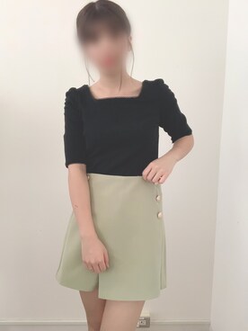 Misaki🌷さん（レディース・157cm）の春コーディネート