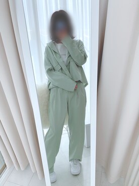 Misaki🌷さん（レディース・157cm）の春コーディネート