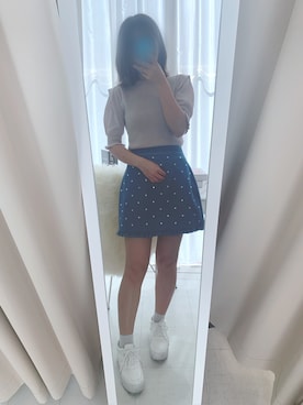 Misaki🌷さん（レディース・157cm）の春コーディネート