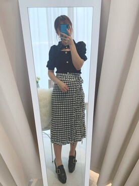 Misaki🌷さん（レディース・157cm）の春コーディネート