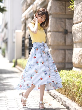 girlydollさん(レディース・156cm)の夏コーディネート