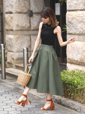 girlydollさん（レディース・156cm）の夏コーディネート