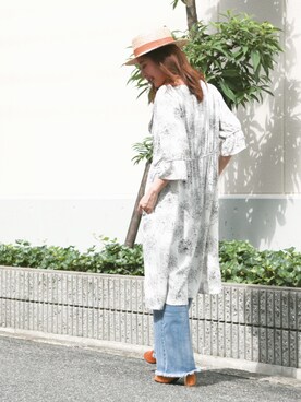 「Doula Doula（ドゥーラドゥーラ）のアイテム（パンツ）」を使った、girlydollさん（レディース・158cm）の夏コーディネート
