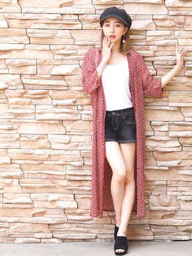 girlydollさん(レディース・156cm)の夏コーディネート