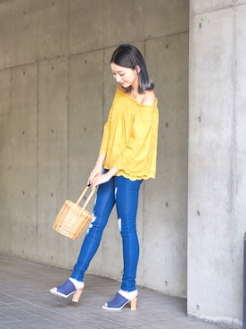 girlydollさん（レディース・156cm）の夏コーディネート