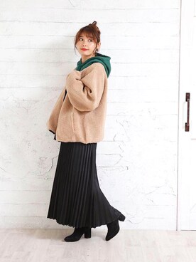 girlydollさん（レディース・160cm）の冬コーディネート