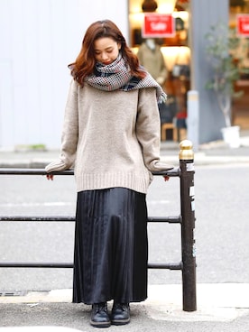 girlydollさん（レディース・158cm）の冬コーディネート