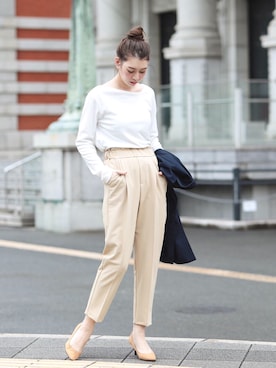 「Doula Doula（ドゥーラドゥーラ）のアイテム（パンツ）」を使った、girlydollさん（レディース・165cm）の秋コーディネート