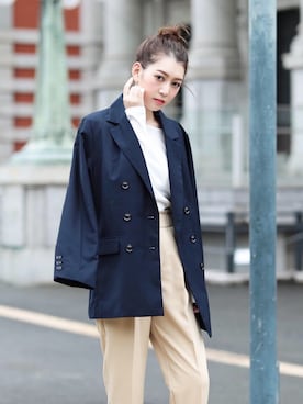 「Doula Doula（ドゥーラドゥーラ）のアイテム（パンツ）」を使った、girlydollさん（レディース・165cm）の秋コーディネート