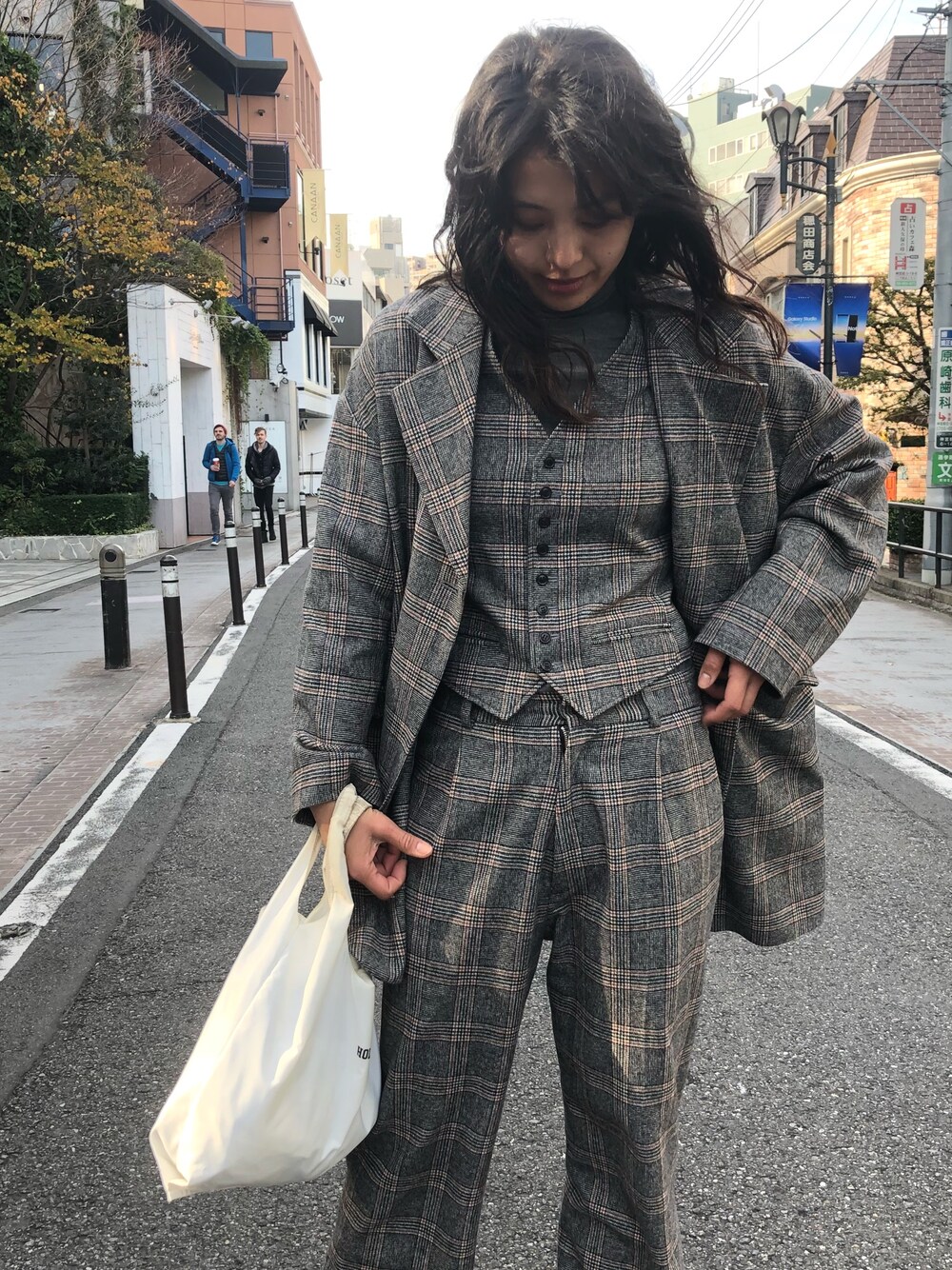 HOLIDAY（ホリデイ）の「GLEN CHECK COAT グレンチェックコート 