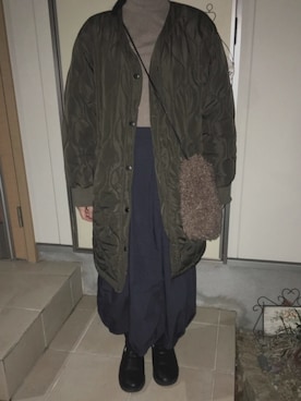 aさん（レディース・157cm）の冬コーディネート