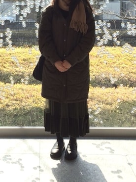 aさん（レディース・157cm）の冬コーディネート
