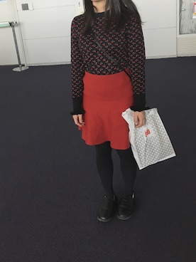 aさん（レディース・157cm）の春コーディネート