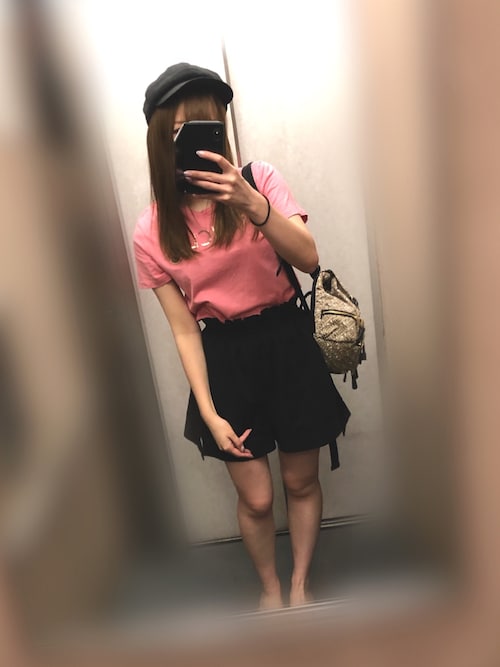 MONCLERのTシャツ/カットソー（ピンク系）を使った人気