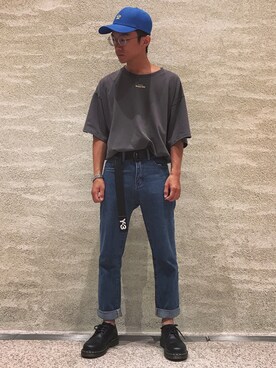 「NEXHYPE（ネックスハイプ）のアイテム」を使った、Louisさん（メンズ・165cm）の秋コーディネート