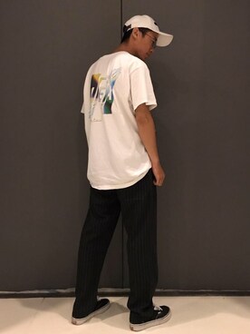 「NEXHYPE（ネックスハイプ）のアイテム」を使った、Louisさん（メンズ・165cm）の秋コーディネート