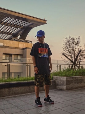 「NEXHYPE（ネックスハイプ）のアイテム」を使った、Louisさん（メンズ・165cm）の秋コーディネート