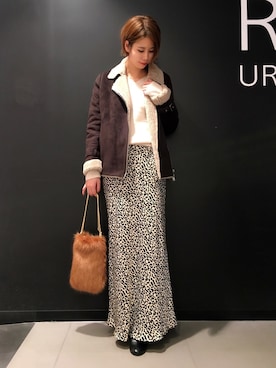 Ⓜ︎さん（レディース・167cm）の冬コーディネート