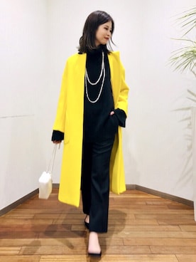 VERMEIL par iena(ヴェルメイユパーイエナ)の「Super100s メルトン ...