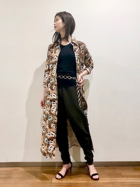 「モダン」｜「アイテム（ワンピース/ドレス）」を使った、Ⓜ︎さん（レディース・167cm）の春コーディネート