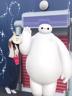 「TDL」｜「アイテム（オールインワン・サロペット）」を使った、kumikotoriさん（レディース・172cm）の秋コーディネート