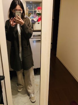「アイテム（PC・スマホグッズ/家電）」を使った、ohanaさん（レディース・154cm・20代）の冬コーディネート